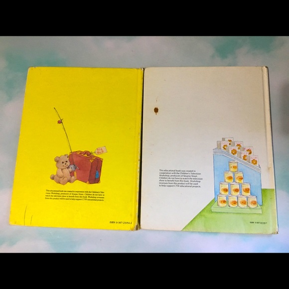 SESAME STREET  VINTAGE BOOK COLLECTION BUNDLE OF 7 - Picture 16 of 16